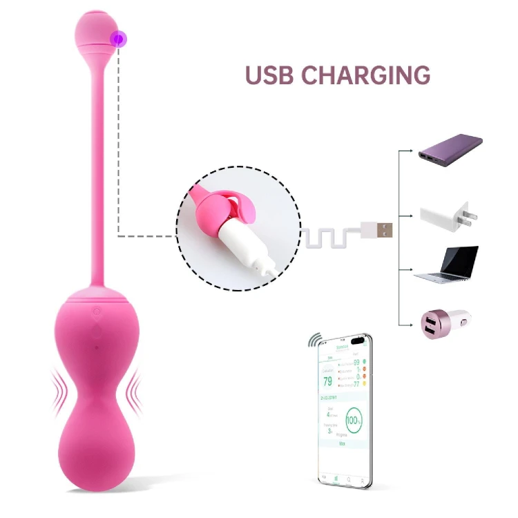 kulki Magic Motion - Smart Kegel Master Balls Pink