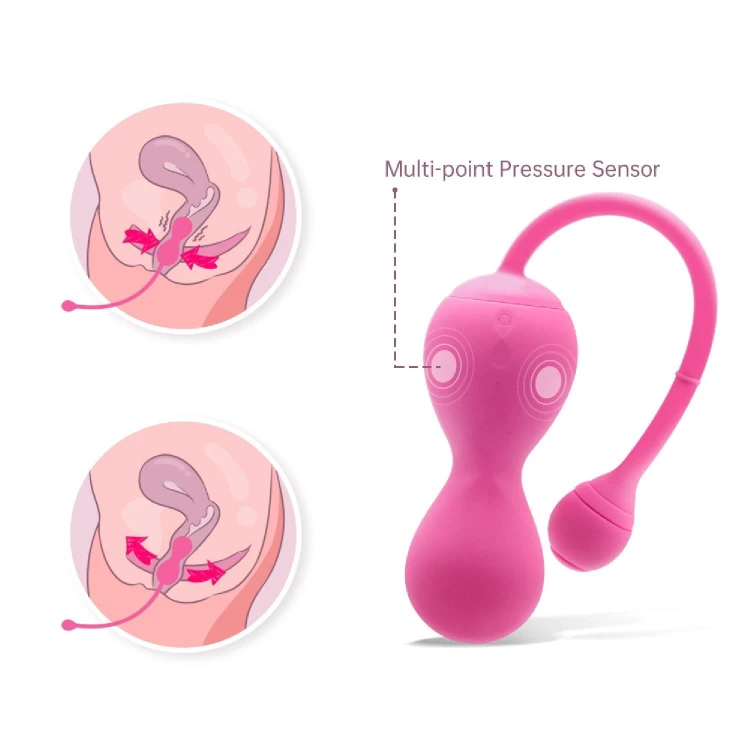 kulki Magic Motion - Smart Kegel Master Balls Pink