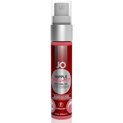 żel truskawkowy System JO - Nipple Titillator Strawberry 30 ml