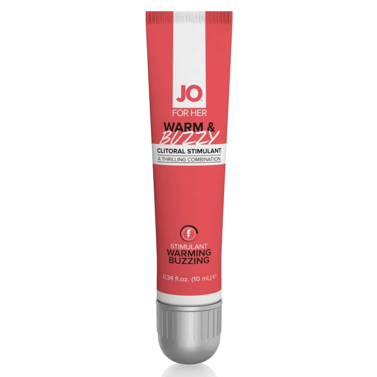 żel wibrujący System JO - For Her Clitoral Stimulant Warming Warm & Buzzy 10 ml