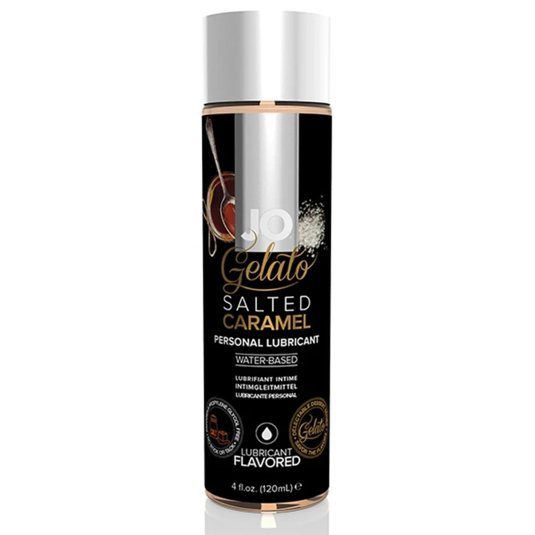 lubrykant słony karmel System JO - Gelato Salted Caramel Lubricant Water-Based 120 ml