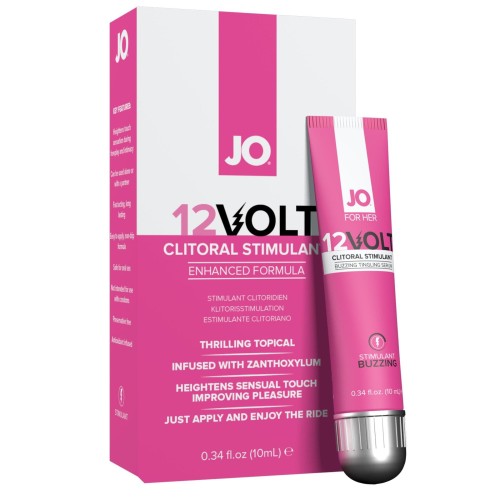 olejek z efektem mrowienia System JO - For Her Clitoral Serum Buzzing 12Volt 10 ml