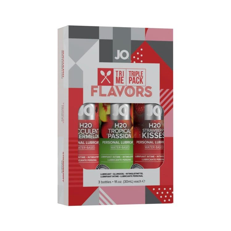 lubrykanty smakowe System JO - Tri Me Triple Pack Flavors
