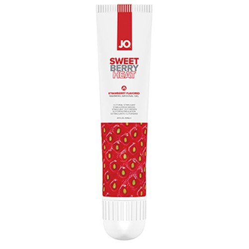 żel truskawkowy System JO - Flavored Arousal Gel Sweet Berry Heat 10 ml