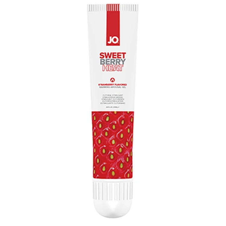 żel truskawkowy System JO - Flavored Arousal Gel Sweet Berry Heat 10 ml