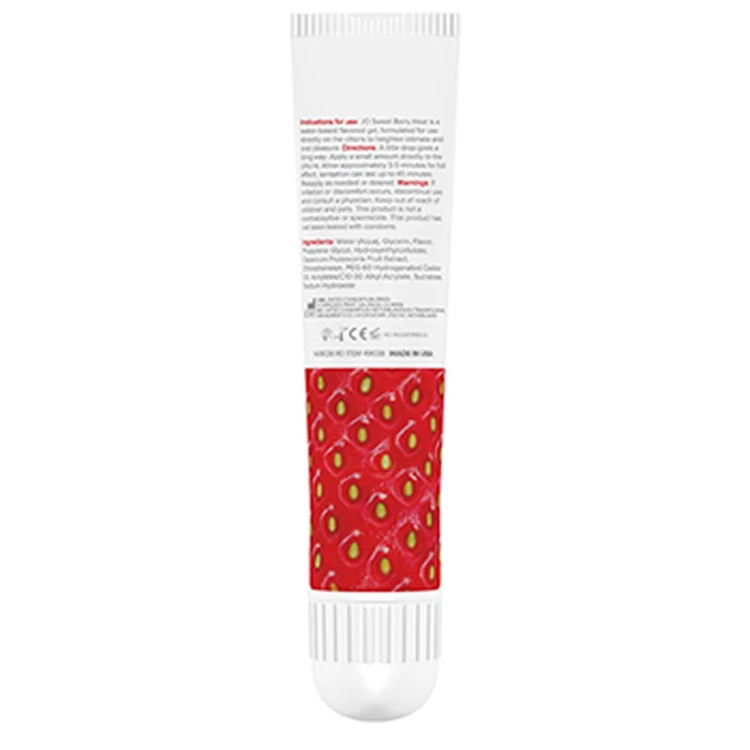 żel truskawkowy System JO - Flavored Arousal Gel Sweet Berry Heat 10 ml