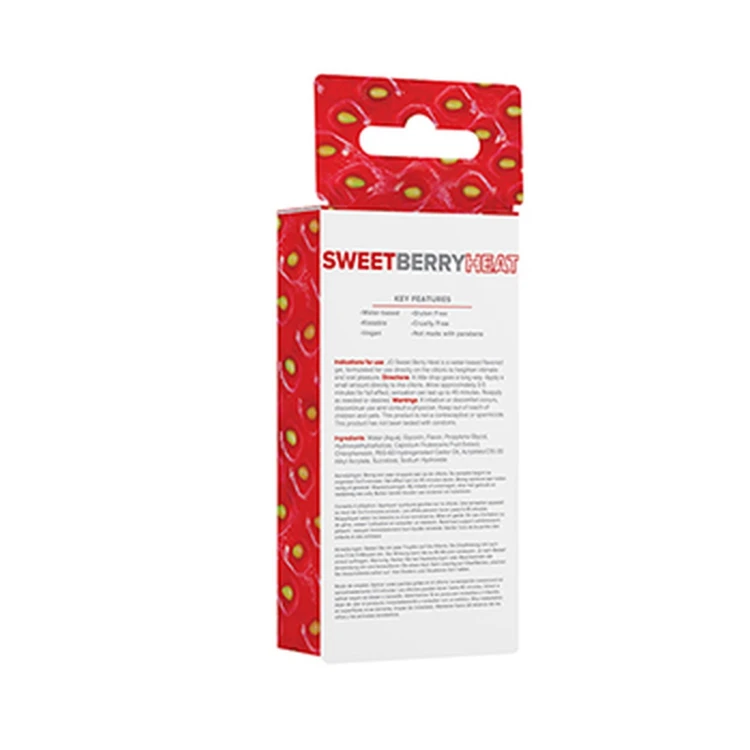 żel truskawkowy System JO - Flavored Arousal Gel Sweet Berry Heat 10 ml