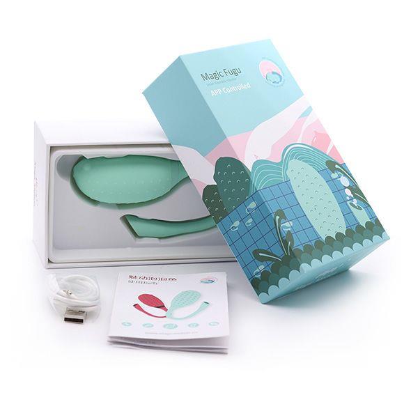 masażer Magic Motion - Fugu Smart Wearable Vibrator Green