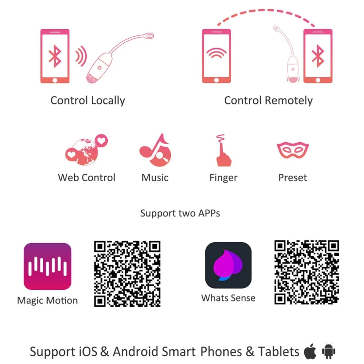 masażer Magic Motion - Vini App Controlled Love Egg Pink