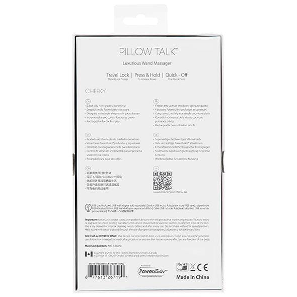 wibrator wand Pillow Talk - Cheeky Wand Massager Teal