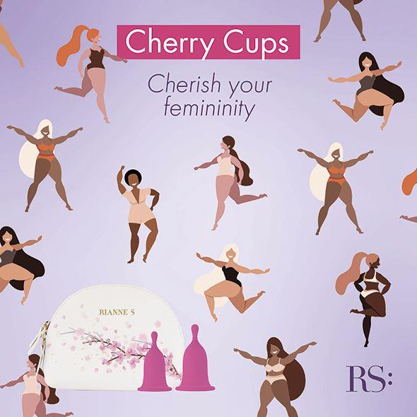 kubeczki menstruacyjne RS - Femcare - Cherry Cup