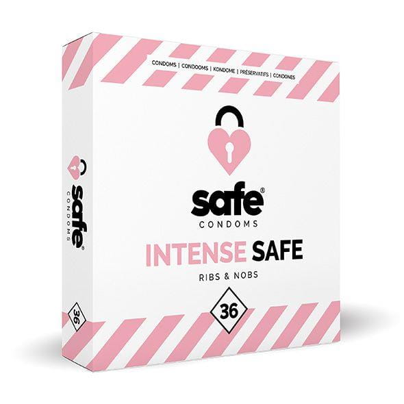 prezerwatywy SAFE - Condoms Intense Safe Ribs & Nobs (36 pcs)