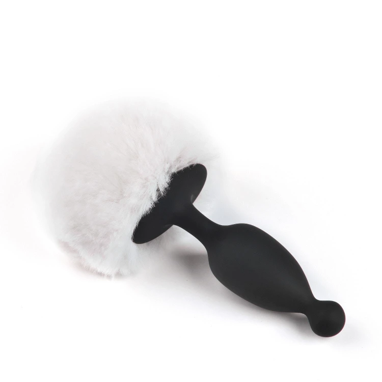 korek analny Magic Motion - Bunny App Controlled Vibrating Bunny Tail Anal Plug