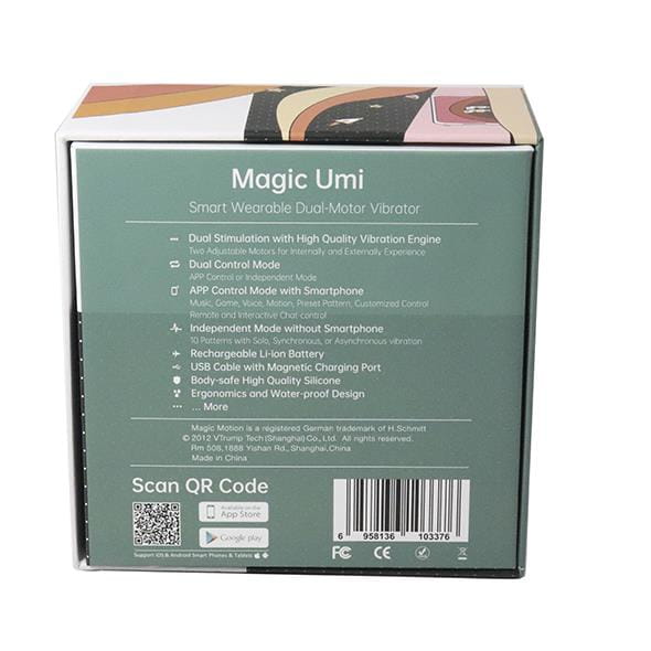 masażer Magic Motion - Umi Smart Wearable Dual Motor Vibrator