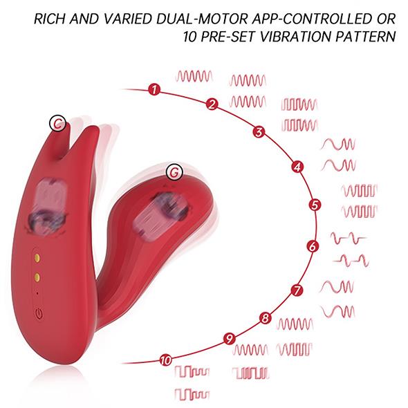 masażer Magic Motion - Umi Smart Wearable Dual Motor Vibrator