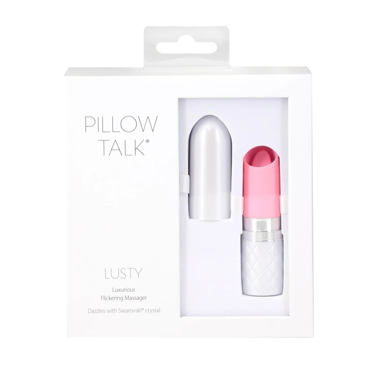 masażer Pillow Talk - Lusty Luxurious Flickering Massager Pink