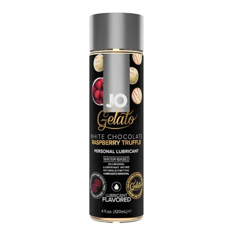 lubrykant czekolada i trufla System JO - Gelato White Chocolate & Truffle Waterbased Lubricant 120 ml