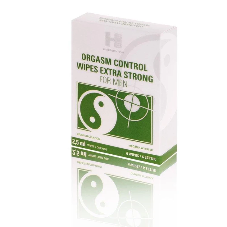 chusteczki Orgasm Control Wipes 6szt.