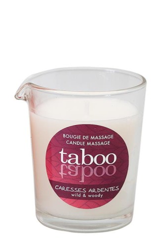 świeca paproć i dzewa do masażu Caresses Ardentes Bougie Massage 60 gr