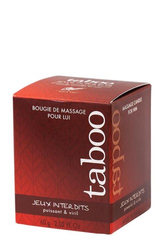 świeca dziki porost do masażu Jeux Interdist Bougie Massage 60 gr