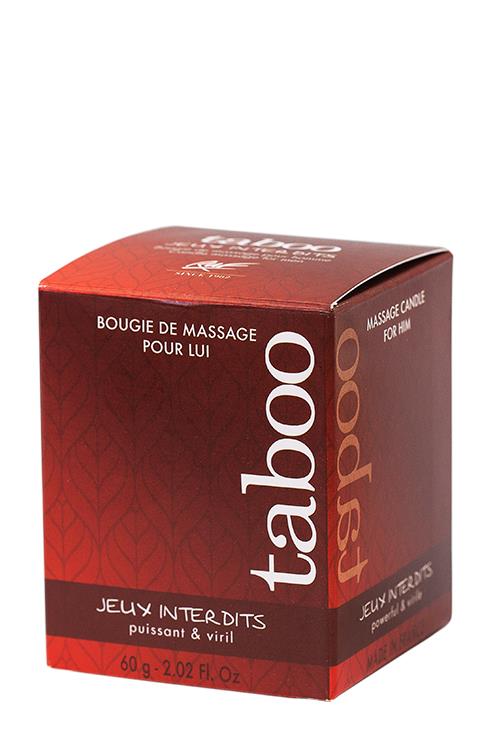 świeca dziki porost do masażu Jeux Interdist Bougie Massage 60 gr