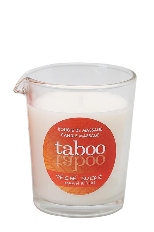 świeca brzoskwiniowa do masażu Peche Sucre Bougie Massage 60 gr