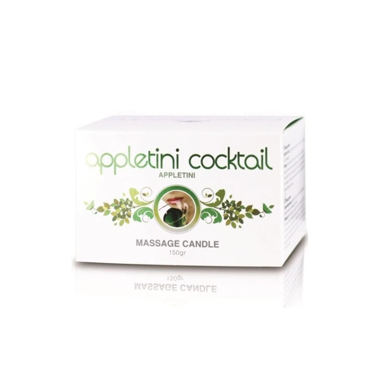 świeca do masażu jabłka i cynamon Appletini Cocktail Massage Candle Tin (Appletini)
