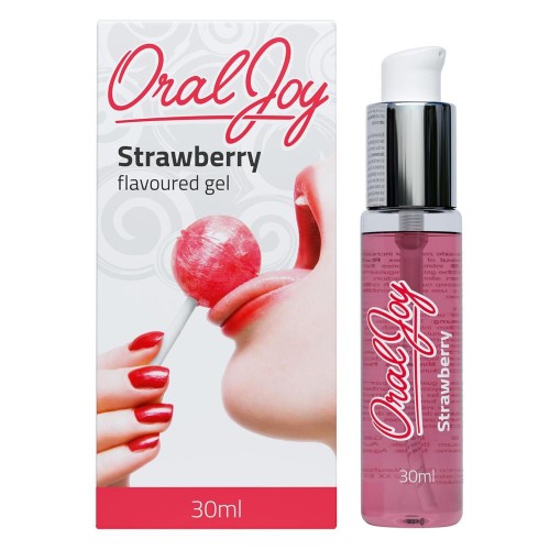 żel truskawkowy Oral Joy Strawberry