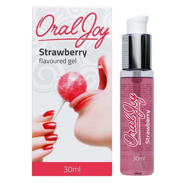 żel truskawkowy Oral Joy Strawberry