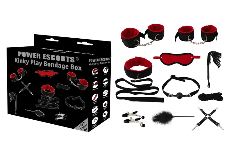 zestaw Bondage box 10pcs