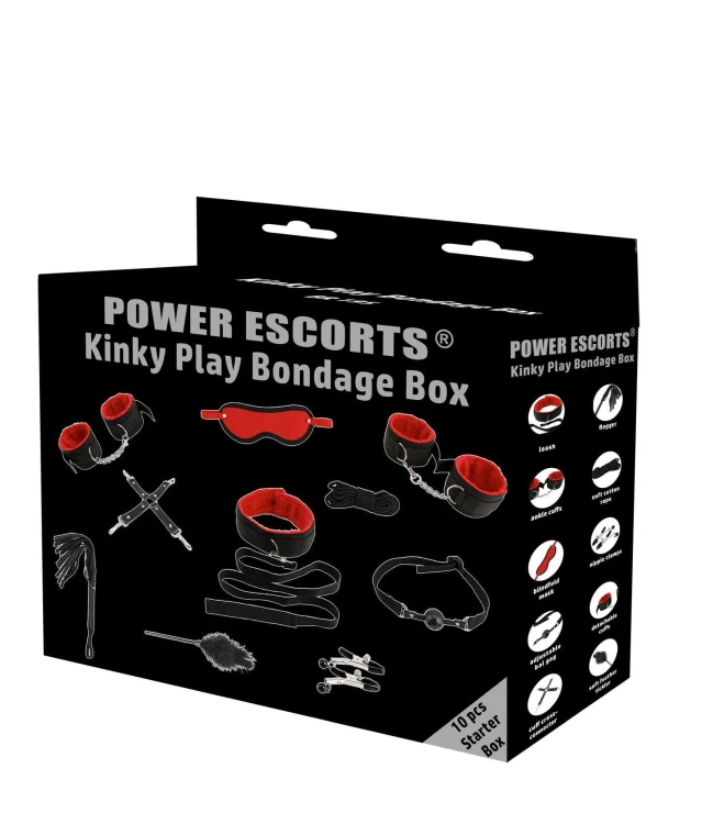 zestaw Bondage box 10pcs