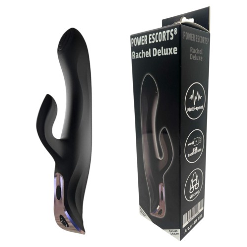 wibrator króliczek  Rachel Deluxe design Multi-Speed Vibrator - Black
