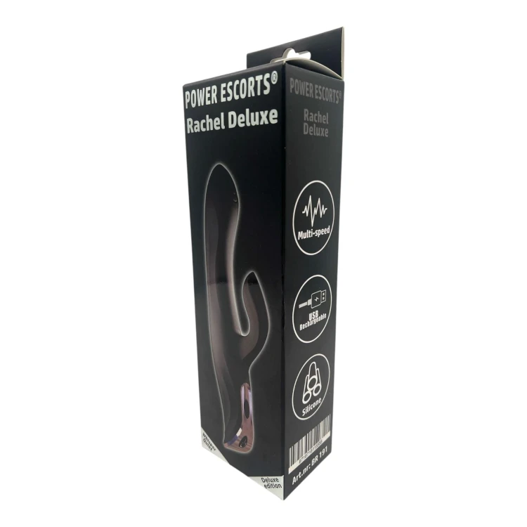 wibrator króliczek  Rachel Deluxe design Multi-Speed Vibrator - Black