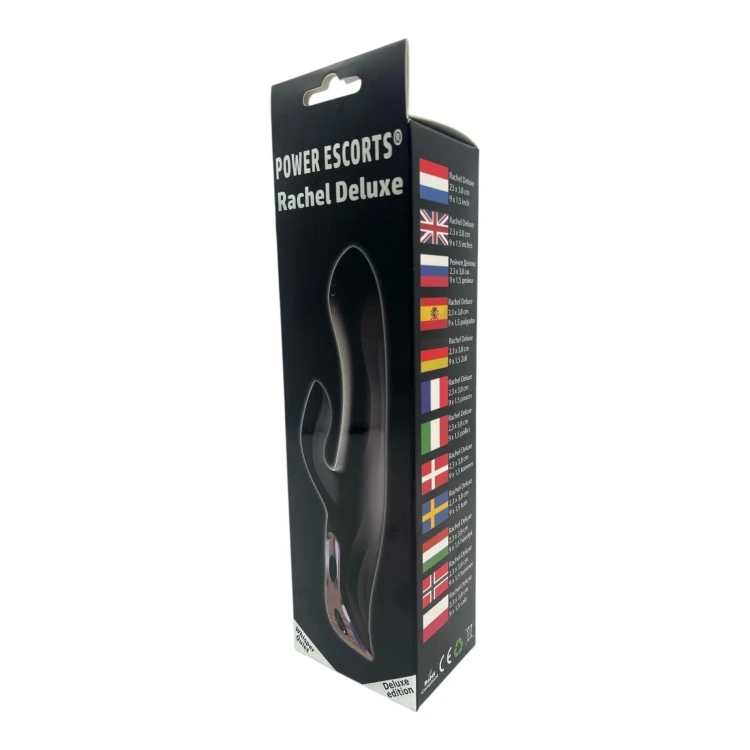 wibrator króliczek  Rachel Deluxe design Multi-Speed Vibrator - Black