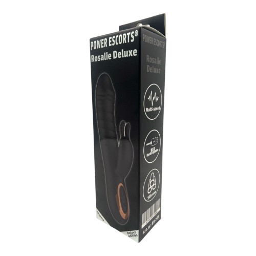 wibrator króliczek Rosalie Deluxe - Rechargeable Rabbit Vibrator - Silicone