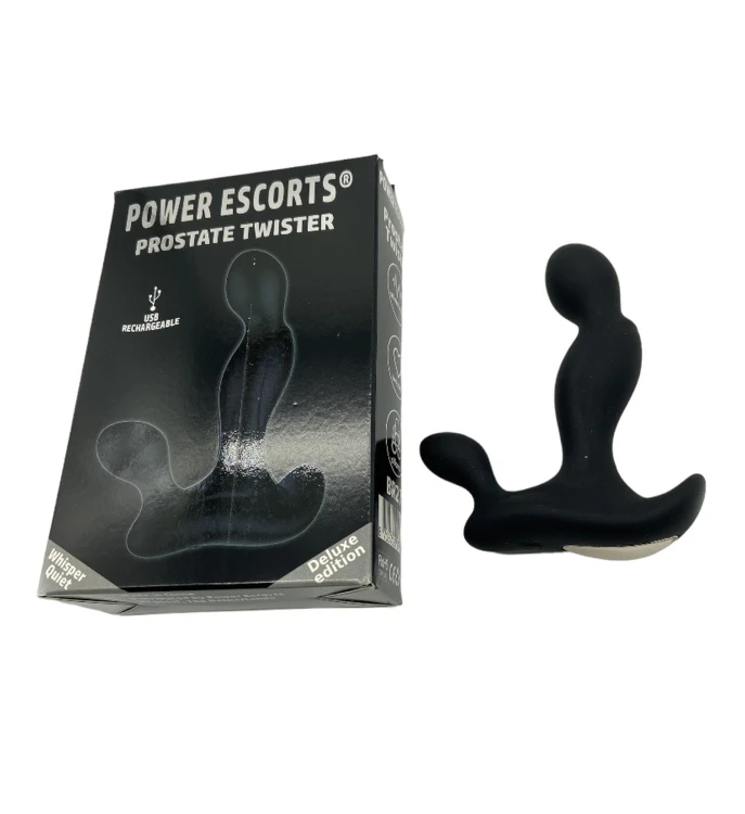 masażer  Prostate Twister Rechargeable Prostate Stimulator Black