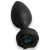 korek analny Remote Rose Design Plug - USB Rechargeable - 10 Functions - Black
