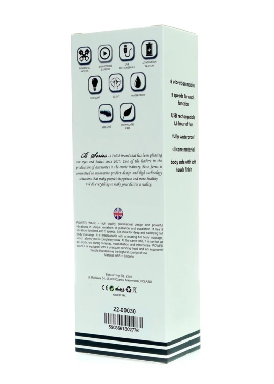 wibrator wand Rechargeable Power