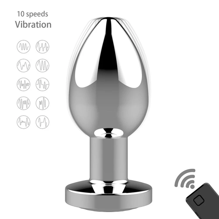 korek analny Rechargeable Butt Plug Vibrator