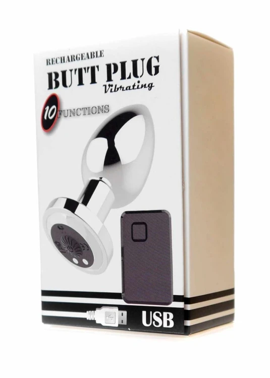 korek analny Rechargeable Butt Plug Vibrator