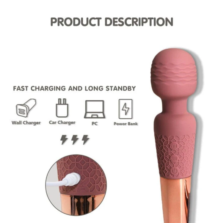 wibrator wand Blush Pulse