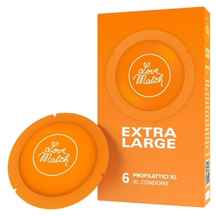 prezerwatywy Love Match Extra Large  6 sztuk
