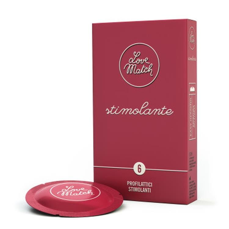 prezerwatywy Love Match Stimolante  6 sztuk