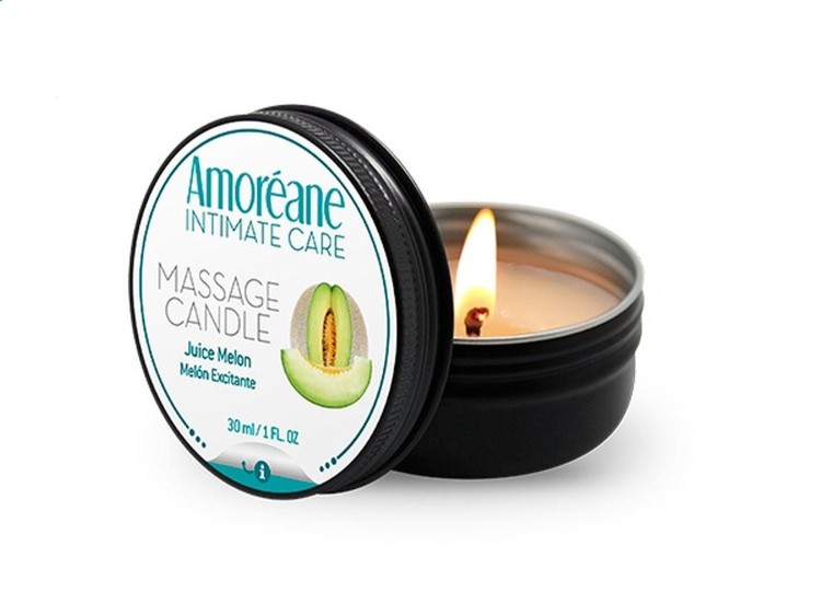 świeca melonowa do masażu Massage Candle Juicy Melon