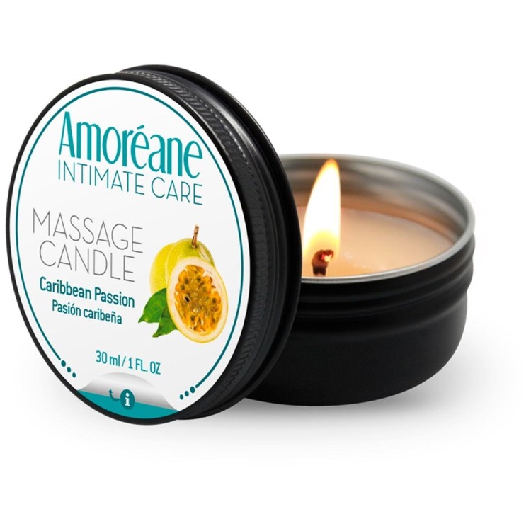 świeca marakuja do masażu Massage Candle Caribbean Passion (30ml)