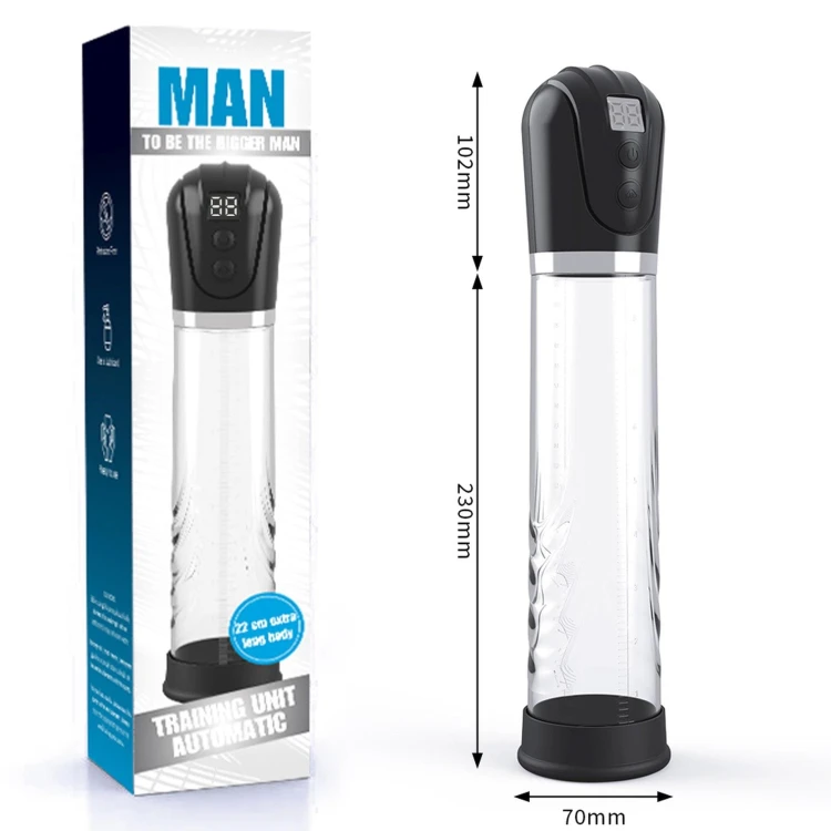 pompka PREMIUM RECHARGEABLE AUTOMATIC LCD PUMP