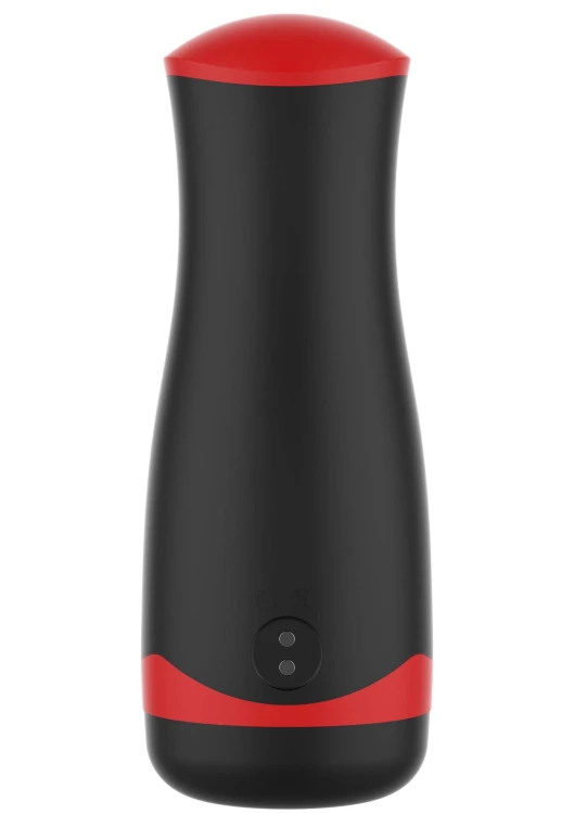 masturbator Vibrating&Squeeze Black