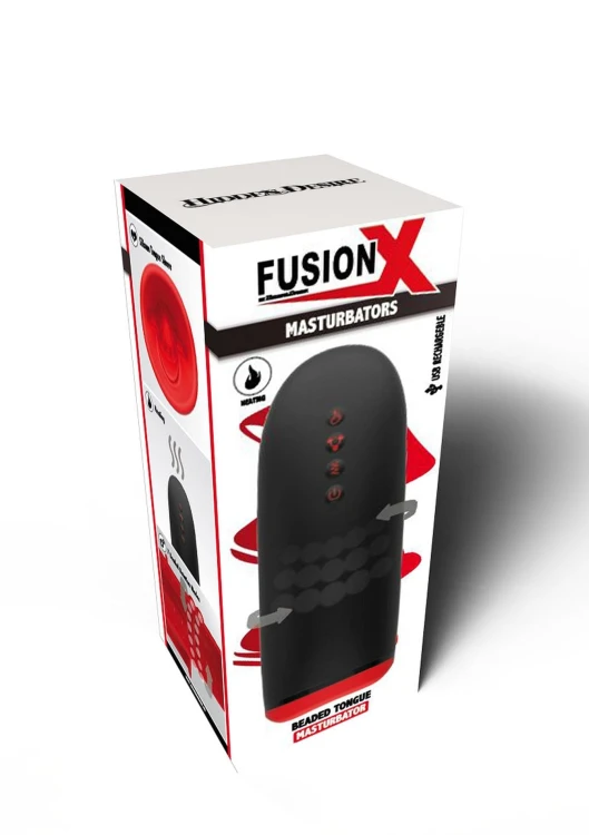 masturbator Fusion X Beaded Tongue