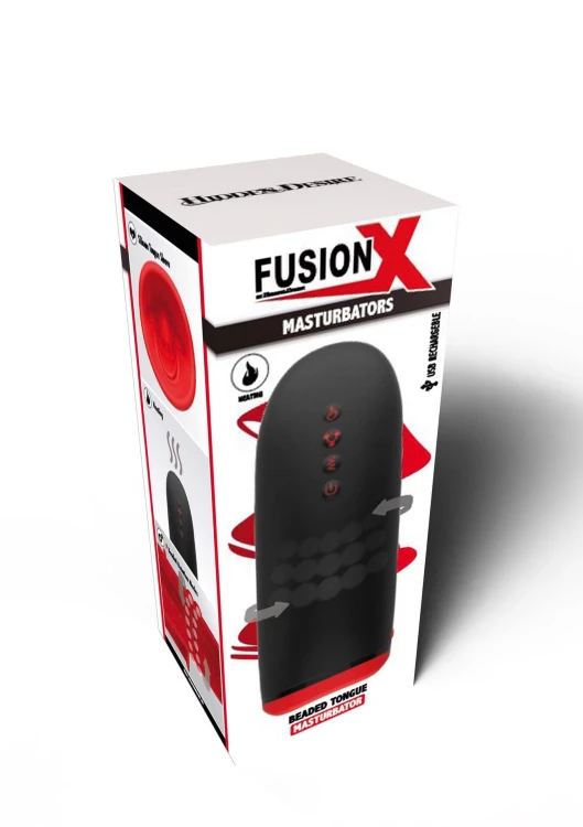 masturbator Fusion X Beaded Tongue