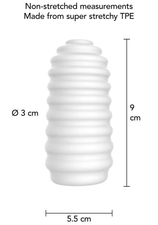 masturbator Ribs White